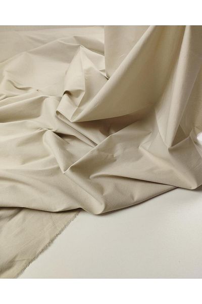 Kumaş Parça Fine Woven in Beige Color Width: 145