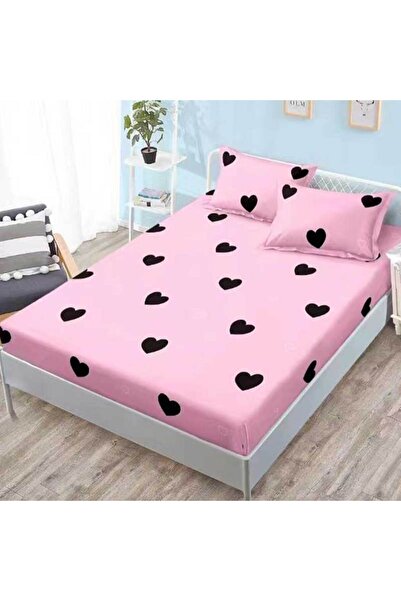 Patul FINET Κάλυμμα Κρεβατιού με Λάστιχο + 2 Μαξιλαροθήκες, Pucioasa, Διπλό Κ...