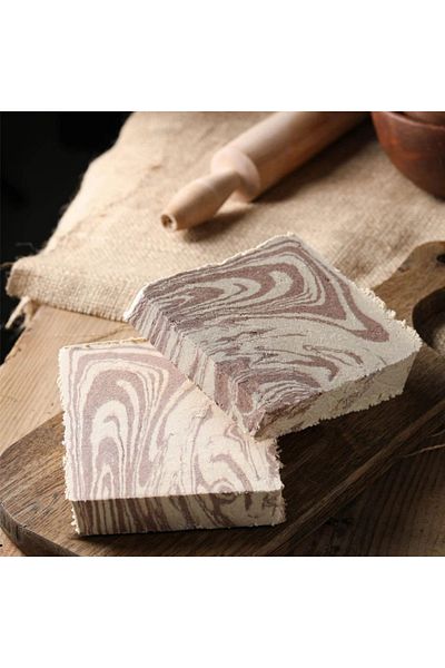 İNANÇ FIRIN Faith Bakery Cocoa Tahini Halva 1 kg – Traditional, No Additives, Intense Cocoa and Tahini Flavor