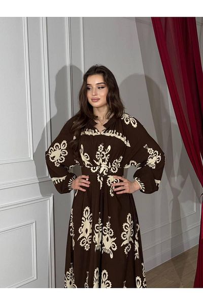 DONNA LISSA Donna Li̇ssa Women's Patterned Dress