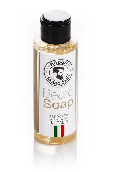 robur care Sampon Pentru Barba Si Mustata Testat Dermatologic 100 ml