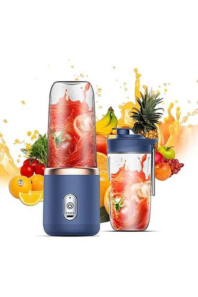 COOYA Portable Blender, Juice Cup Fruit Blender Portable, USB Rechargeable, 400ml Travel Juice Cup