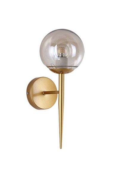 COOYA Modern Style LED Wall Light Gold/Clear 13 x 34cm