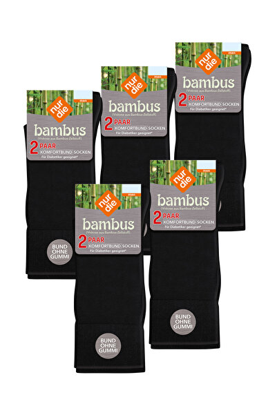 NUR DIE Freizeitsocken Komfortbund Socken Viskose Socken Strumpf Strümpfe