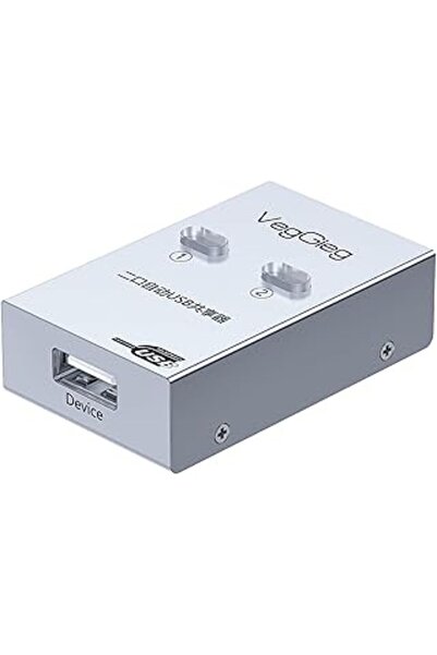 Genel Markalar Usb 2.0 Anahtarlı 2 Portlu Yazıcı Printer Çoklayıcı Sharing Sw...