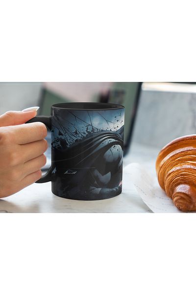 MECKSA Joker Vs Batman Design Coffee Mug Tea Cup 11 oz
