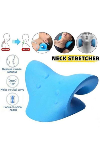 COOYA Portable Orthopedic Cervical Neck Pillow Neck and Shoulder Relaxer
