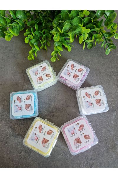 TEMİZLİK 2 Pack Magic Soap Scented, Flower Model, 2 Pieces