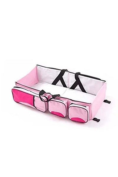 COOYA Multipurpose Baby Diaper Travel Cot Bag, Fine Mattress With High-quality, Non-toxic and Sturdy ﻿