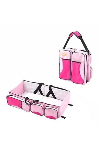 COOYA Multipurpose Baby Diaper Travel Cot Bag, Fine Mattress With High-quality, Non-toxic and Sturdy