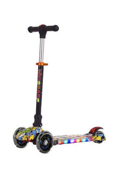 COOYA 3-Wheel Kick Scooter 60x28x65cm
