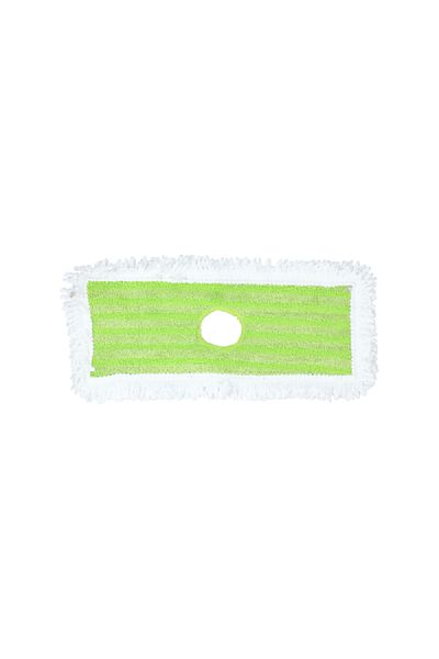HONEYBEE Rectangular Replacement Flat Mop Head Green and White