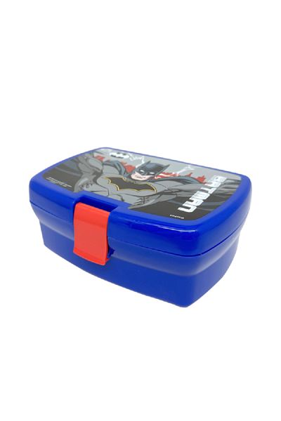 First Kid High-Quality DC Batman Sandwich Box Blue 630ml