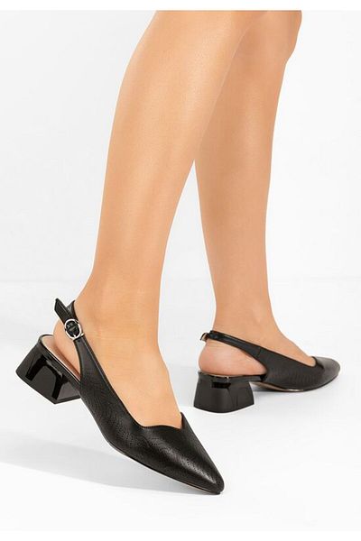 B T Shoes Pantofi slingback Rahela negri
