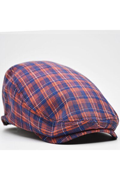 şapkadan Erkek Kasket Keten Yazlık Flat Cap Şapka
