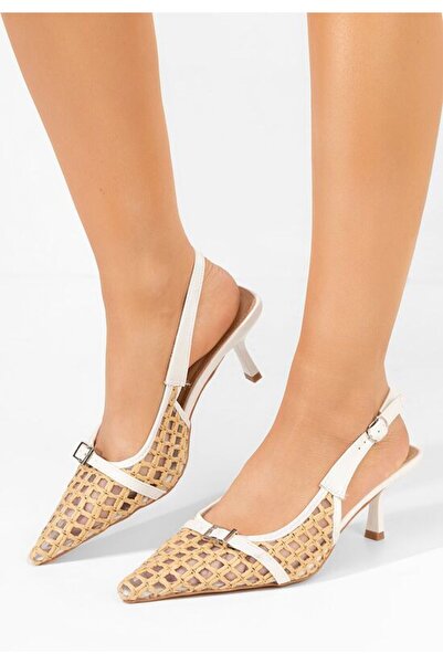 B T Shoes Pantofi slingback Laine V2 bej