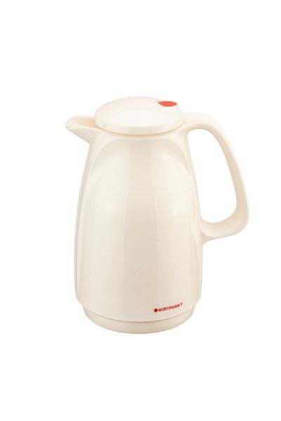 ROTPUNKT Durable and Elegant Design Vacuum Jug Ivory 1 Liter
