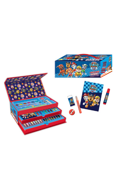 First Kid حقيبة تلوين باو باترول زاهية للأطفال متعددة الألوان