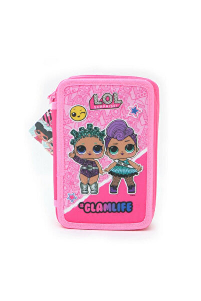 First Kid Surprise 3-Zipper Pencil Case for Kids Multicolor