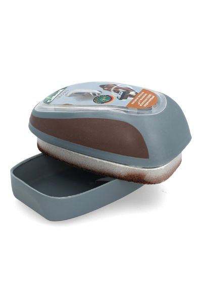 Collonil Mobil Protect Shoe Clean and Shine Sponge with Liquid Brown