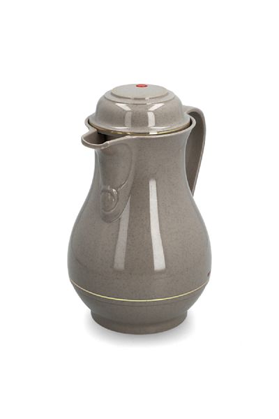 ROTPUNKT Glitter Effect Hot and Cold Vacuum Jug Grey 1 Liter