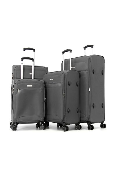 MRZM Softside Trolley Luggage 4 pieces set