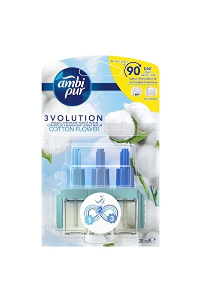 Ambi Pur Rezervă odorizantă electrică Ambi Pur 3Volution, 20 ml, floare de bumbac