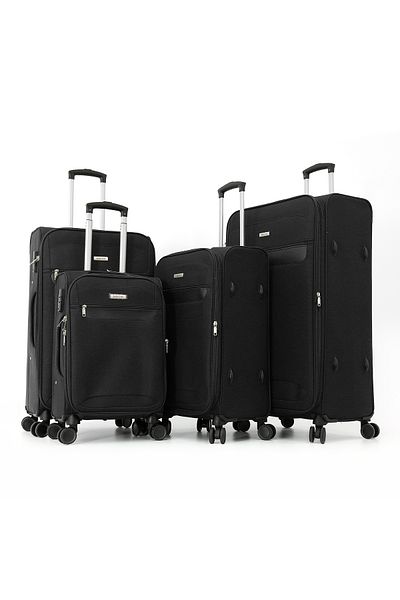 MRZM Softside Trolley Luggage 4 pieces set