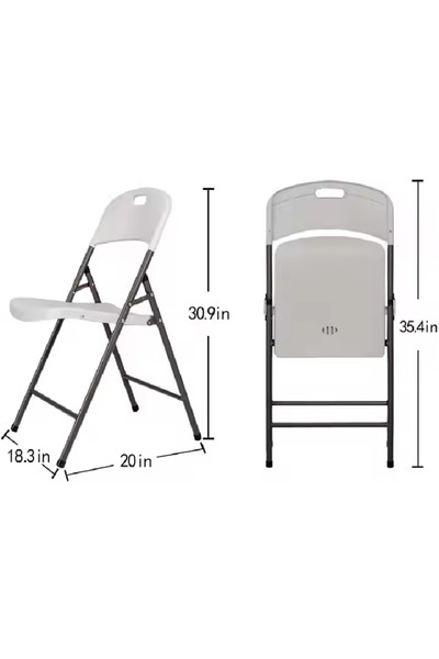 rexa Folding Chair Wedding Party Events Dining Chairs Plastic Folding Chair for Dining Room