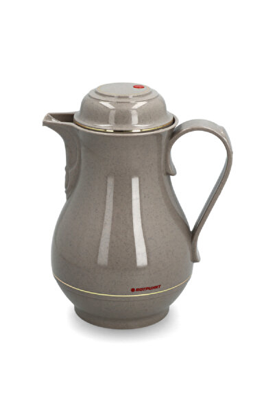 ROTPUNKT Glitter Effect Hot and Cold Vacuum Jug Grey 1 Liter