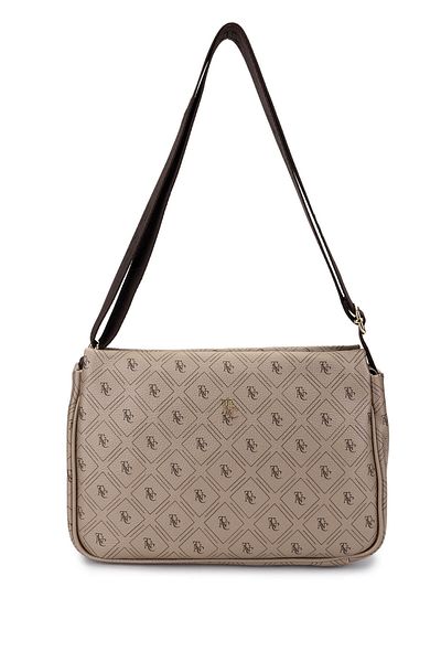 Tamer Tanca Women's Vegan Gold Pattern Shoulder Bag