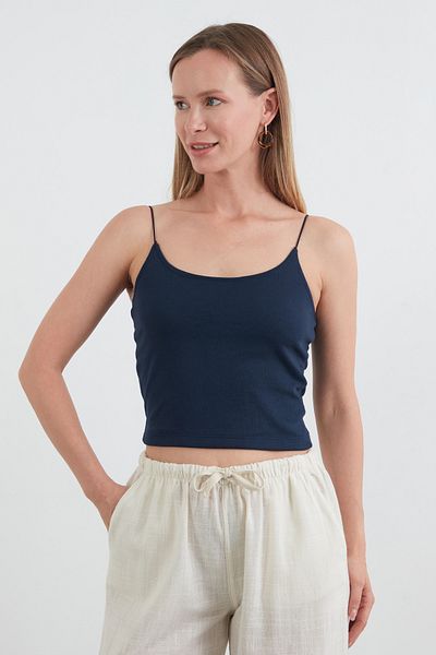 Fulla Moda Basic Crop Body with Rope Strap