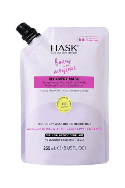 HASK TEXTURE SOLUTIONS EXTRA MOISTURE RECOVERY MASK 235ML