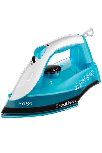 RUSSELL HOBBS 1800W Non-Stick Ceramic Plate Steam Iron