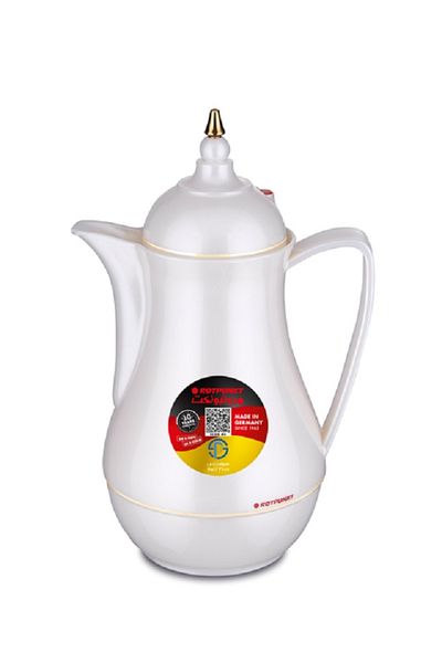 ROTPUNKT 915 Elegant Design High Quality Vacuum Jug White 0.5 Liter