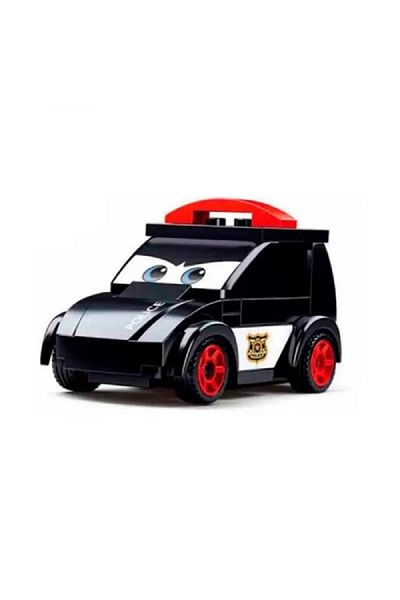 Sluban 39-Piece Power Bricks Pull Back Police Car