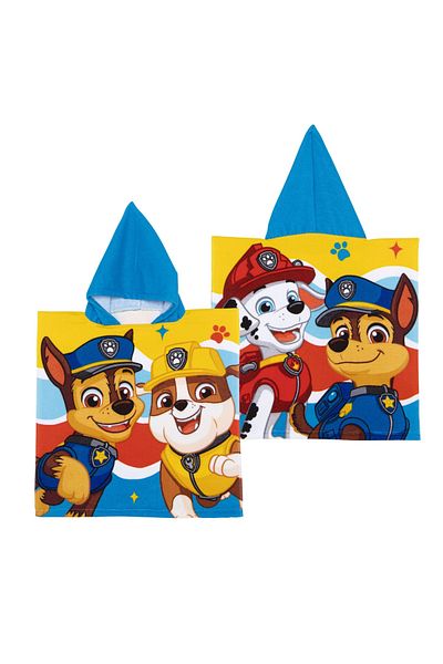 arditex Beach towel, Poncho, for children, Paw Patrol model, 55x55 cm, Arditex