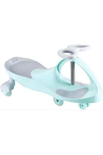 rexa Kids Twist Swing Car – Anti-Rollover Ride-On with PU Wheels for Boys & Girls