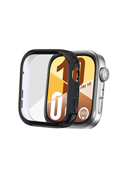 KRETON Huawei Watch Fit 4 ile Uyumlu Kasa Ve Ekran Koruyucu 360 Tam Koruma Si...