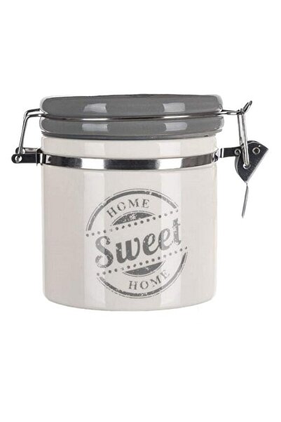 BANQUET Sweet Home 450 ml Ceramic Airtight Storage Jar with Lid