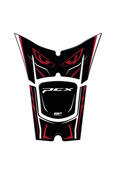 GP KOMPOZİT GP Kompozit Honda PCX 125 / 150 2025 Uyumlu Tank Pad Kırmızı