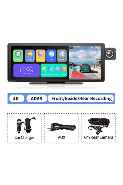 Choice4 كاميرا خلفية ADAS بدقة 4K، لا تحتاج إلى بطاقة ذاكرة TF، كاميرا أمامية...