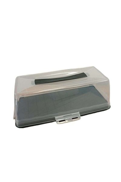 OEM Rectangular Cake, Bread, and Pastry Stand with Lid
