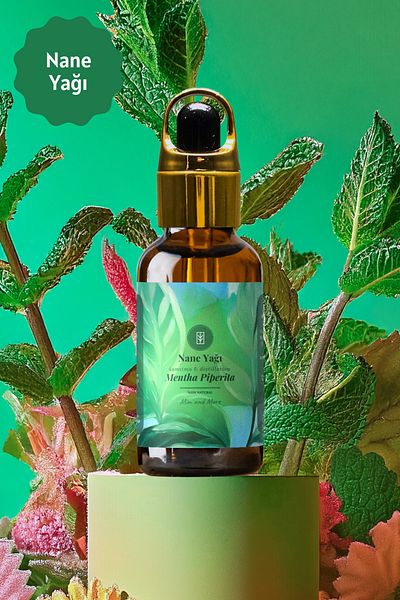 Mim and More Peppermint Oil - 100% Natural Essential Oil, 10 ml
