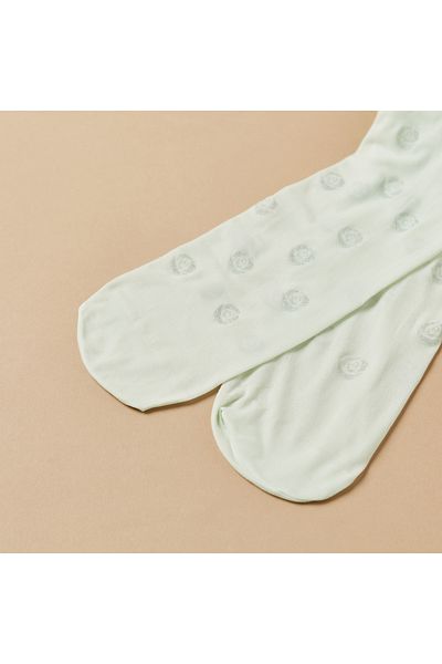 Juniors Printed Tights With Elasticated Waistband