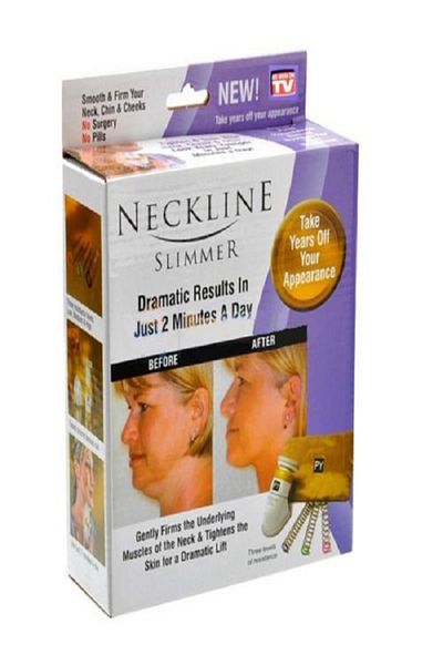 Generic Portable Electric Neck Line Shaper, Neck Exerciser, Chin Massager: