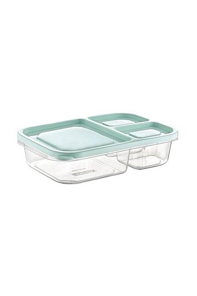 Belmar Food Storage Box Rectangular 3 Compartments Belma 1150 ml