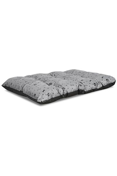 shumee Pernă pat pentru câini PRESTIGE 100x70 cm impermeabilă cu oase negre