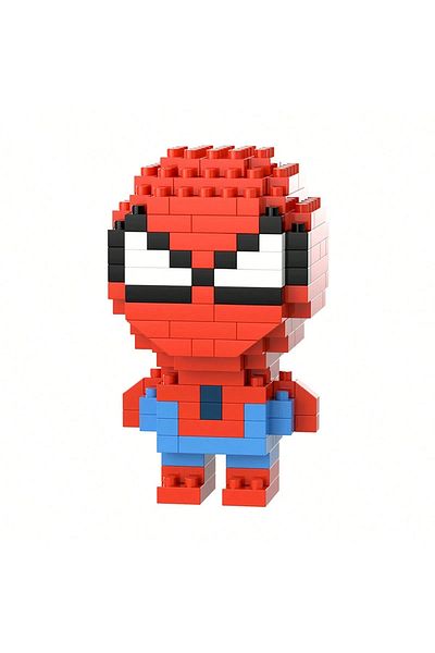 Toum Spider Bricks Small Particle 3D Puzzle Lego Desktop Decoration