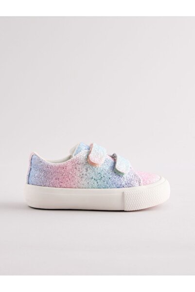 Next Baby Shiny Glittery Strappy Sneakers